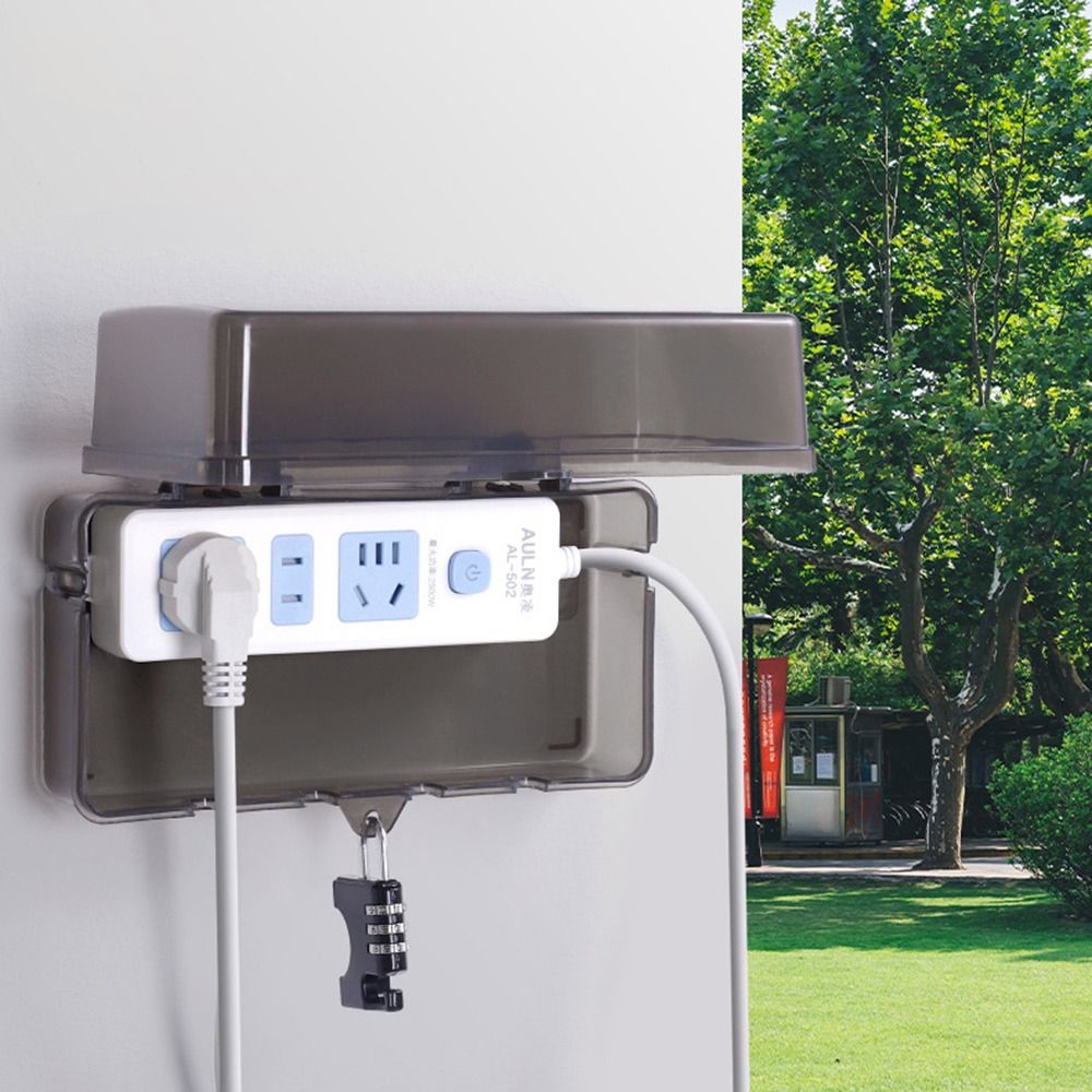 صندوق تخزين كابلات كهربائية مح - مراجعة Outdoor Power Strip Weatherproof وسعره